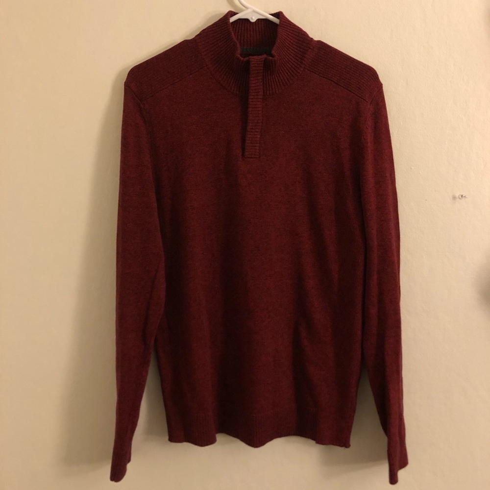 Alfani Quarter Zip Sweater